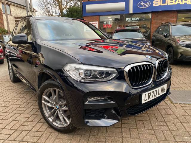 BMW X3 2.0 xDrive20d M Sport 5dr Step Auto Estate Diesel Carbon Black